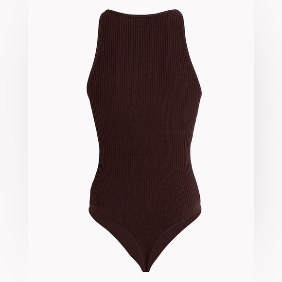 A.L.C.
Ashley Rib Knit High Neck Bodysuit - Picture 2 of 6